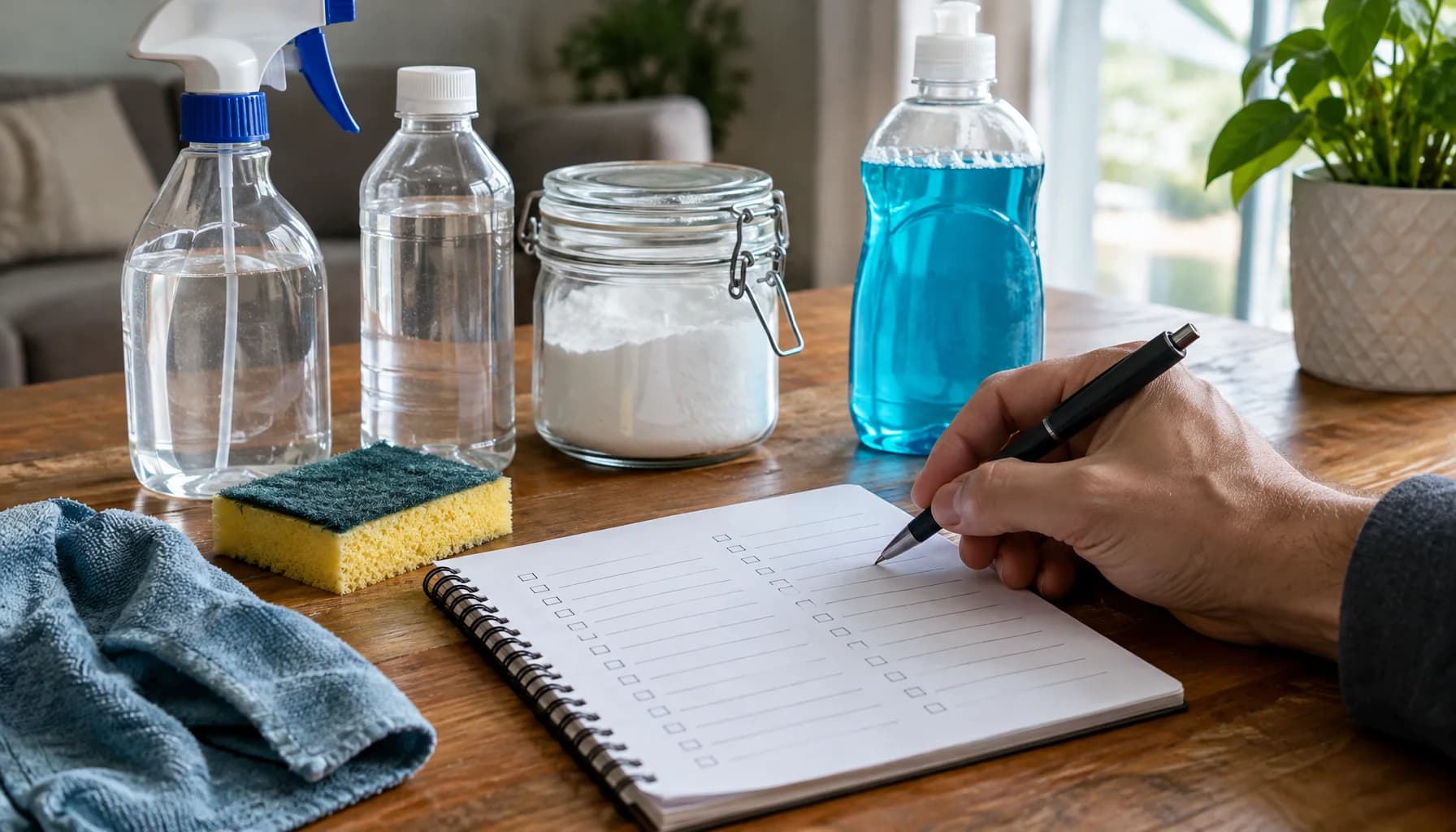 Weekly Cleaning Schedule: 22 Tasks by Day Plus 8 Daily Musts